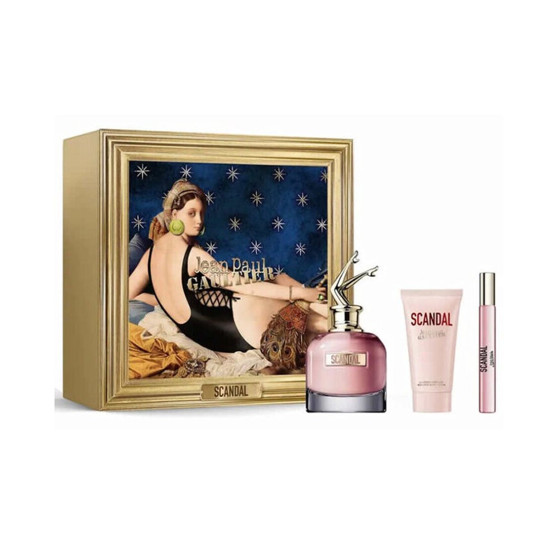 Jean Paul Gaultier Scandal EDP 80 ML Set 3 Piezas