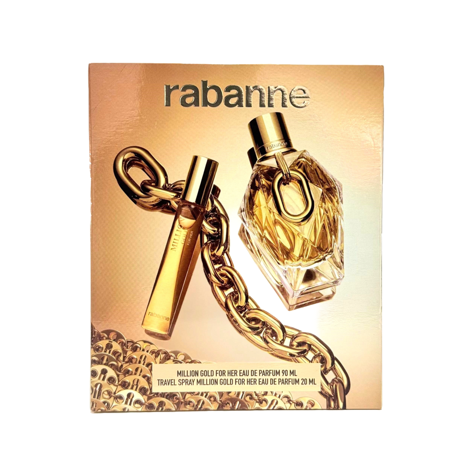 Rabanne Million Gold for her 90 + 20 ML